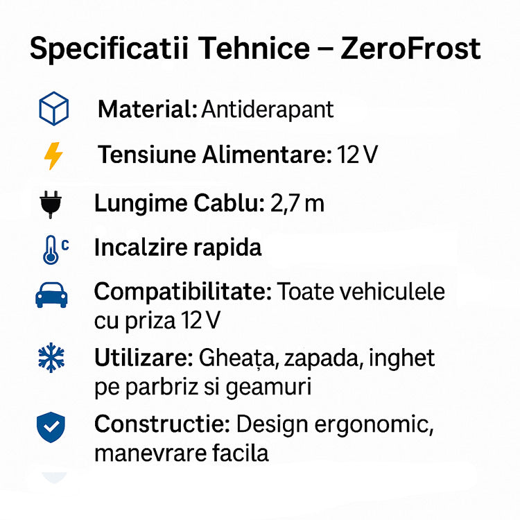 Specificații produs
